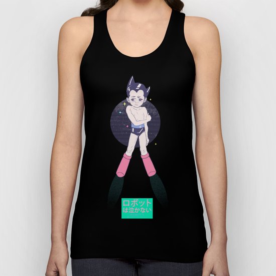 ROBOTS don't cryロボットは泣かない Unisex Tank Top