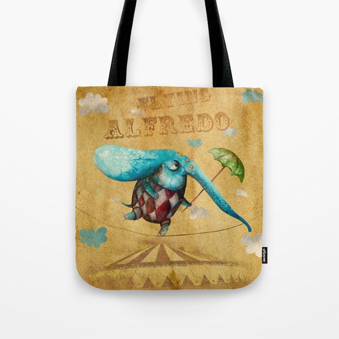 Flying Alfredo  Tote Bag