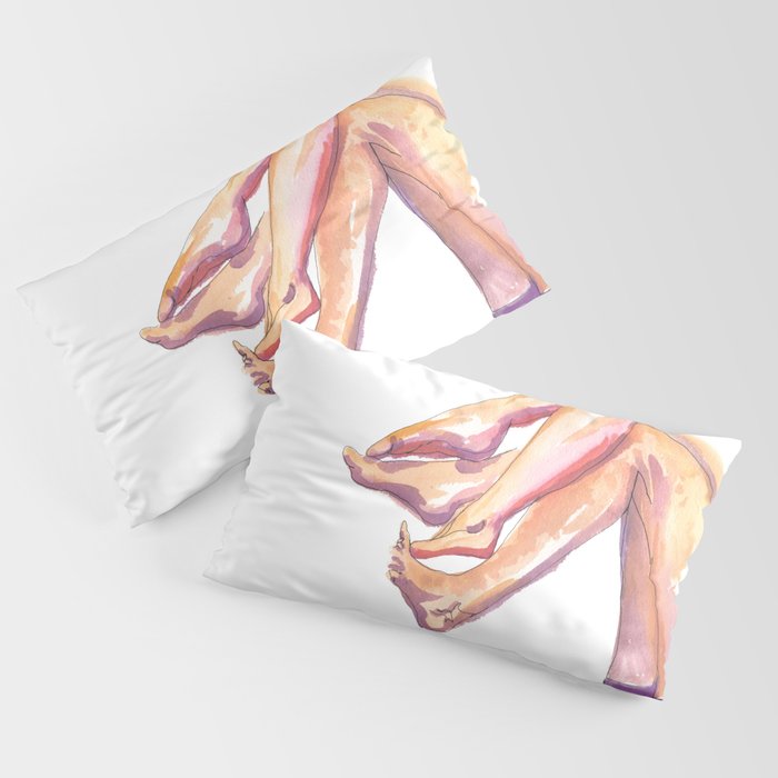 Spooning Pillow Sham by Bianca Rose Society6