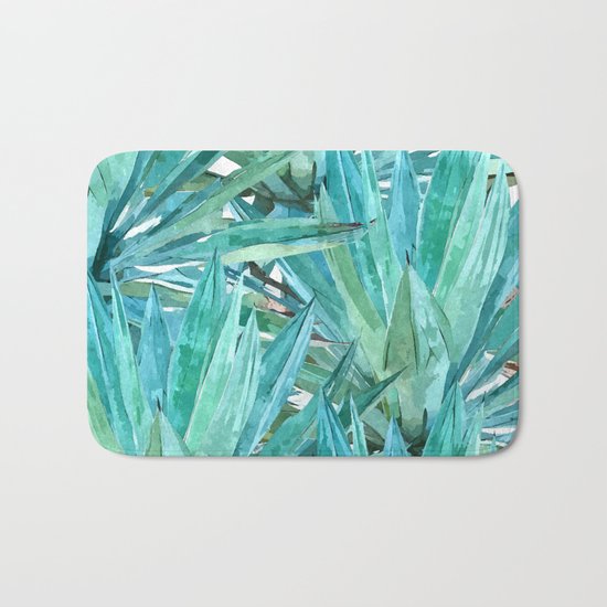 Agave #society6 #decor #lifestyle #buyart Bath Mat