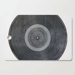 Record Print Cutting Board