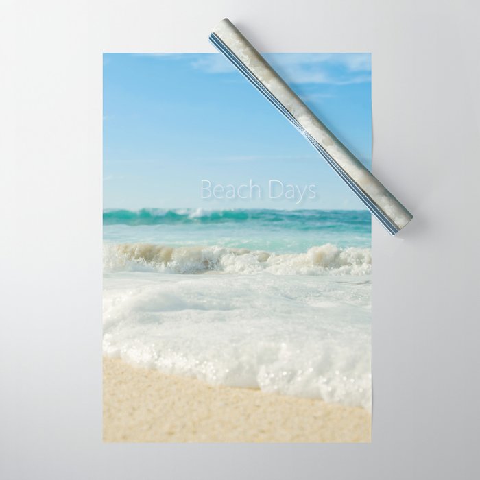 beach days Wrapping Paper