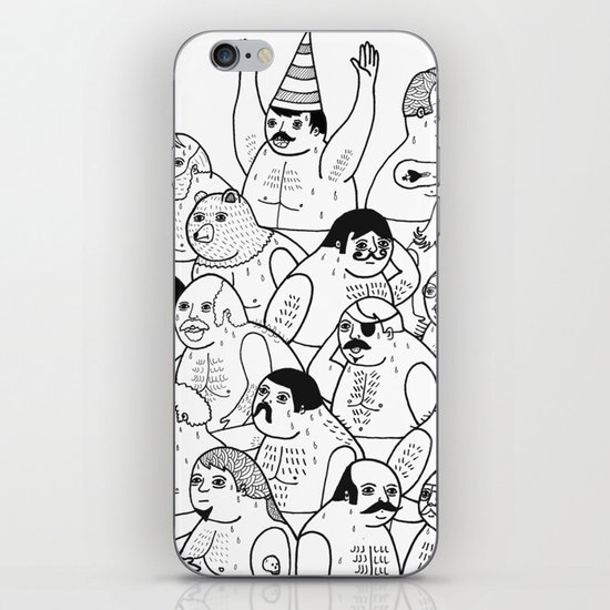 Sauna Club iPhone & iPod Skin