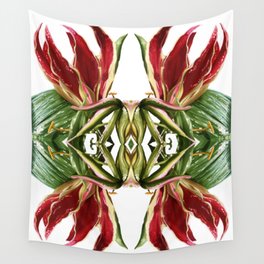 Orchid. Botanical illustration. Wall Tapestry
