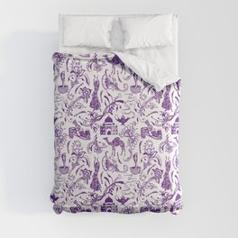 Arabian Nights // Dark Purple Comforter