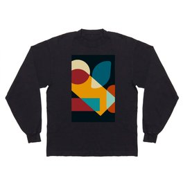 10 Abstract Geometric Shapes 211229 Long Sleeve T-shirt