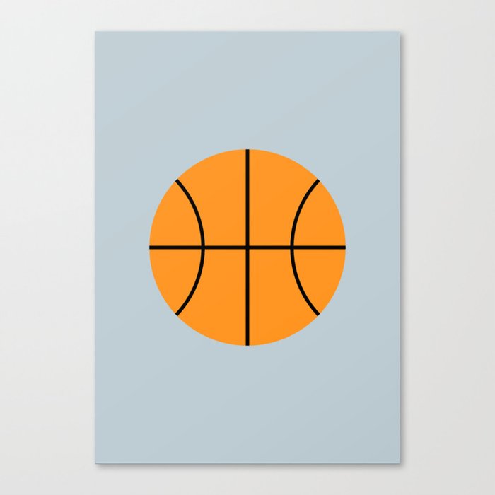 #9 Basketball Canvas Print