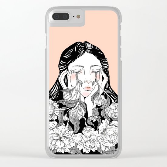 cry me a garden Clear iPhone Case