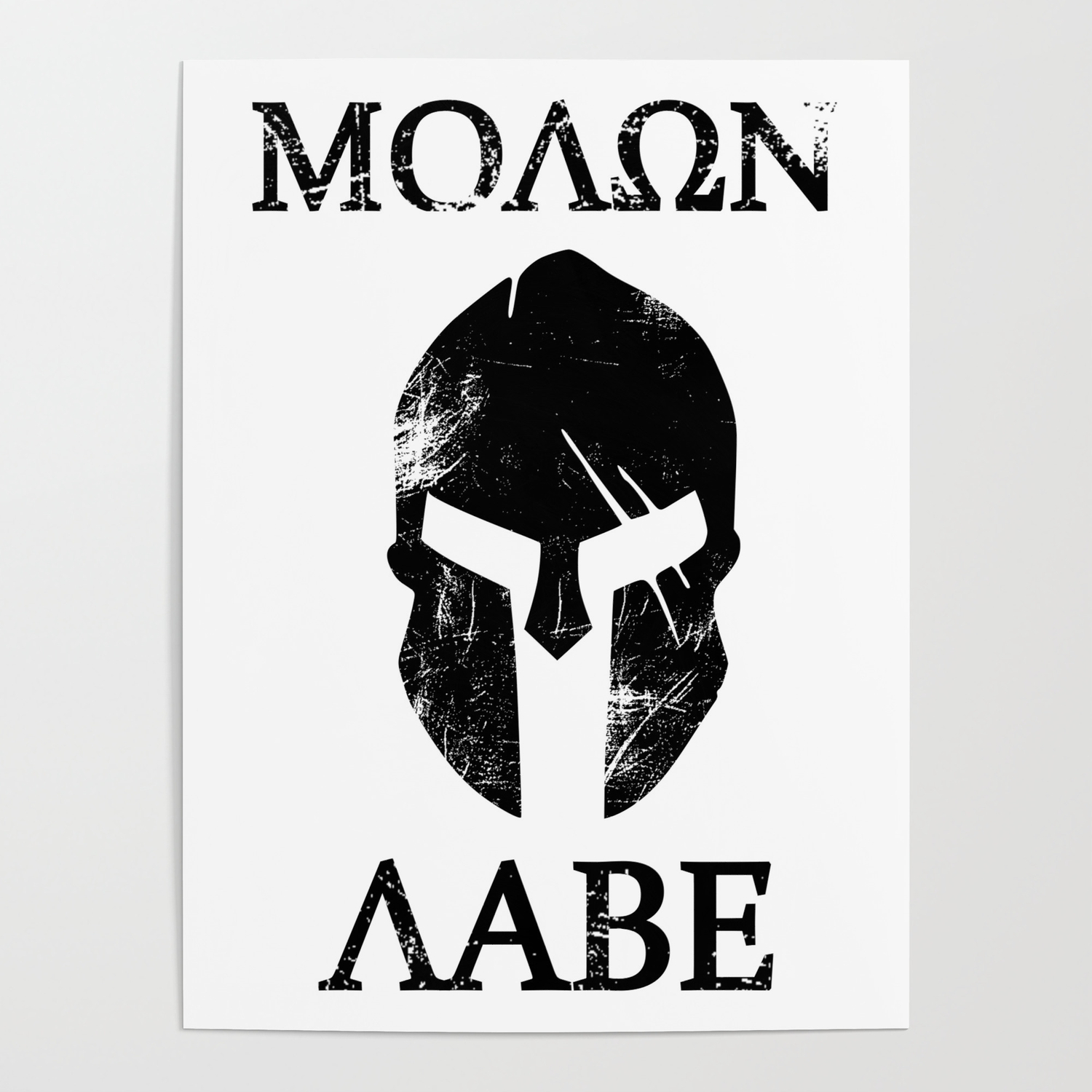 Molon Labe Sparta Poster By Rphdesigns Society6