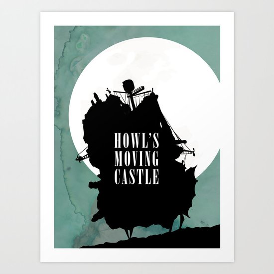 Howl's Moving Castle Art Print