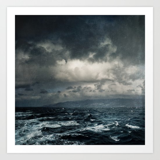 wild ocean Art Print