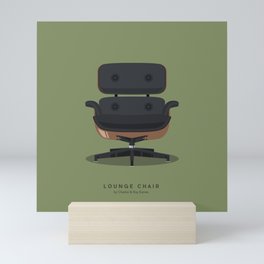 Lounge Chair - Charles & Ray Eames Mini Art Print