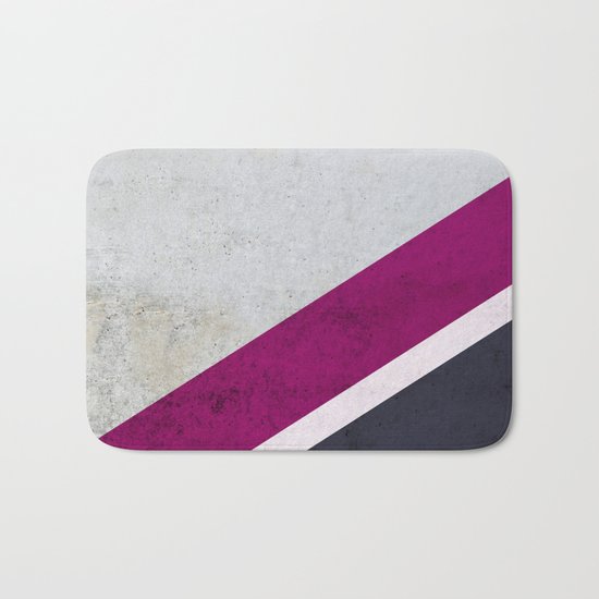 Concrete Shadows Bath Mat