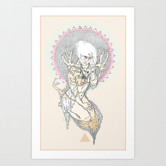 hunter Art Print