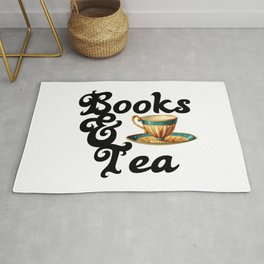 Books and Tea Rug