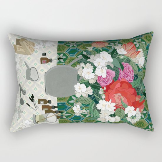 Making perfume Rectangular Pillow