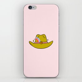 Virgo Cowboy Hat iPhone Skin