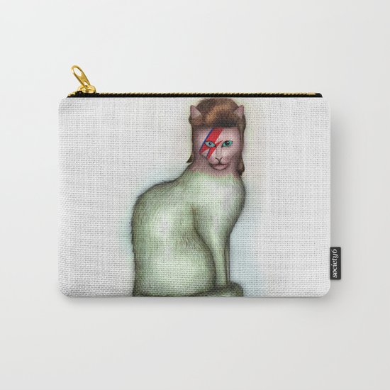 Cat Bowie Carry-All Pouch