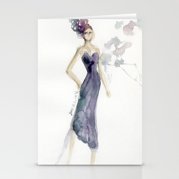 Fashion Drawing Stationery Cards
