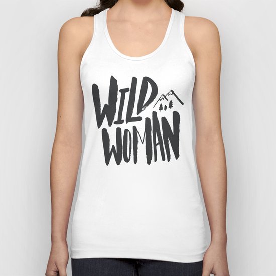 Wild Woman Unisex Tank Top
