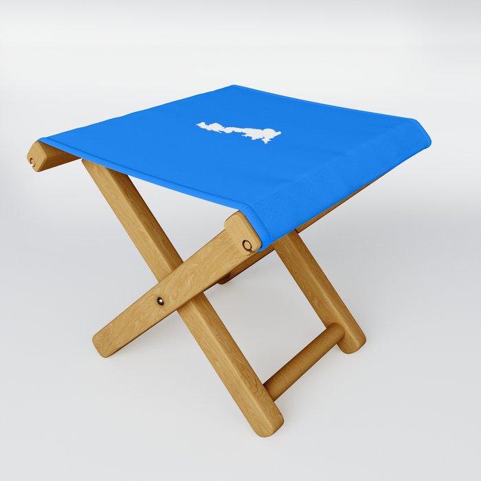 Shape of United Kingdom (uk) Folding Stool