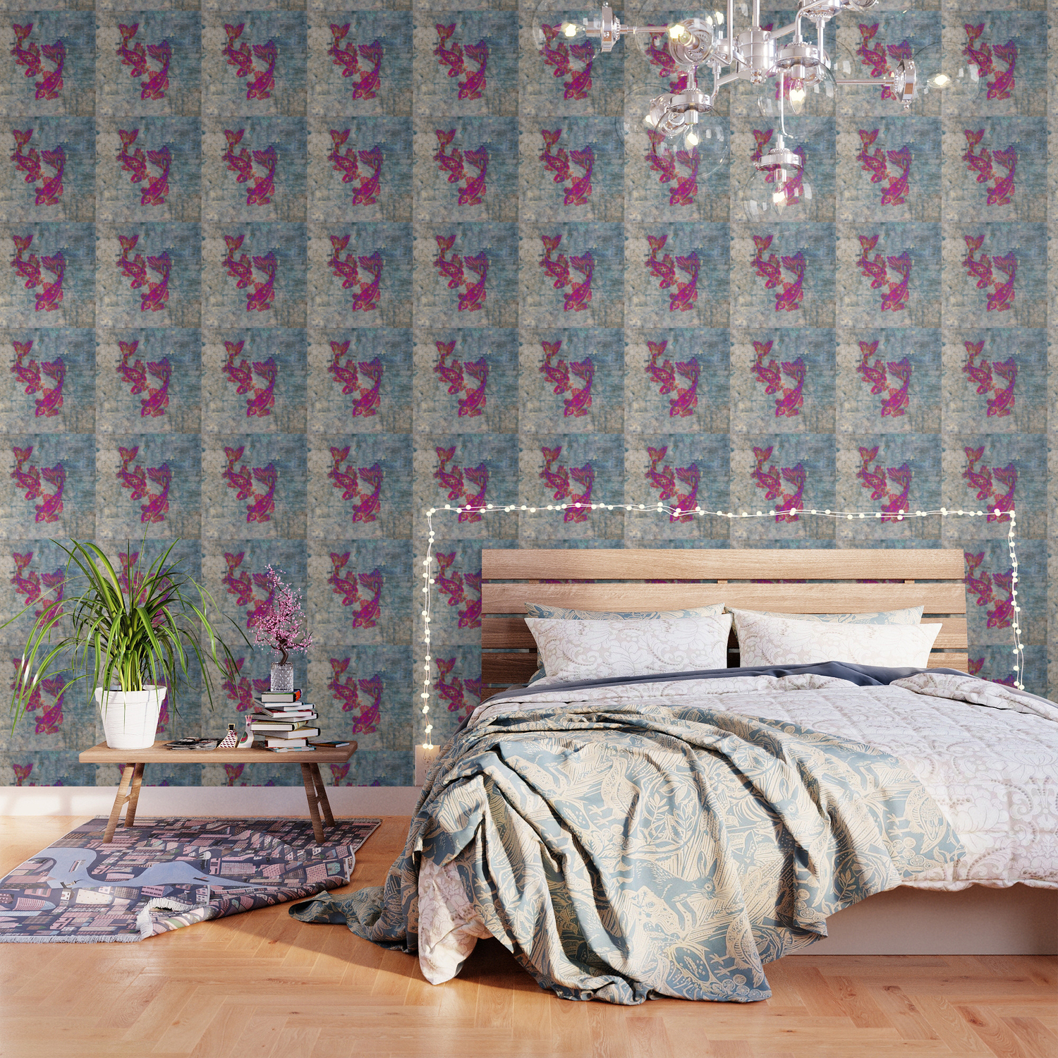 Koi Carp Wallpaper By Vitta Society6