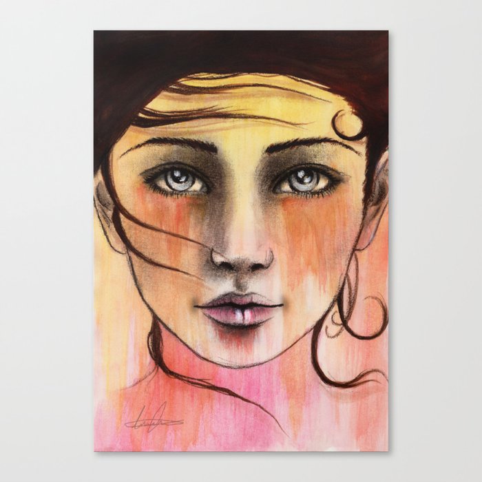Femme Sunrise Canvas Print