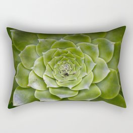 Symmetry Succulent Rectangular Pillow