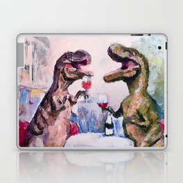 T-Rex couple date night Laptop & iPad Skin
