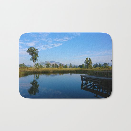 reflection of soul Bath Mat