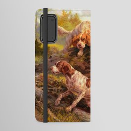 On the Scent by Edmund Henry Osthaus Android Wallet Case