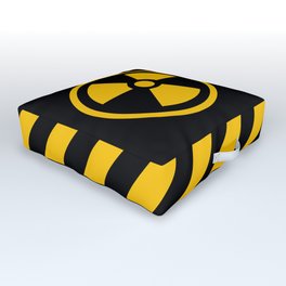 Yellow Radioactive Outdoor Floor Cushion