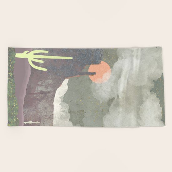 Desertscape Beach Towel