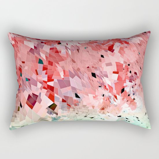 Fire and Ice Rectangular Pillow