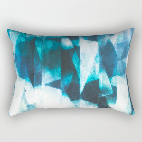 Icy icebergs Rectangular Pillow