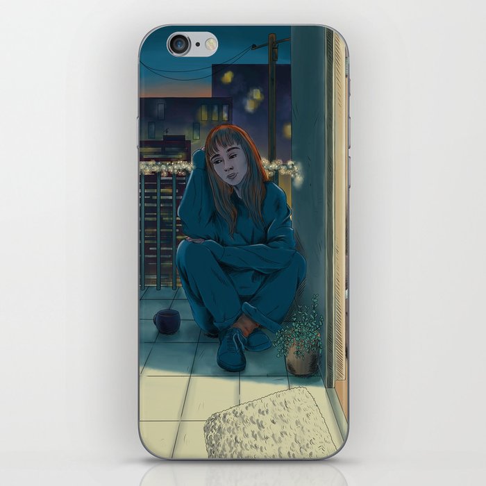 Alone in the City iPhone Skin