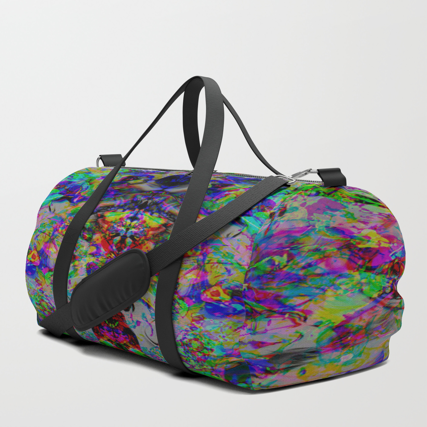 reflective duffle bag