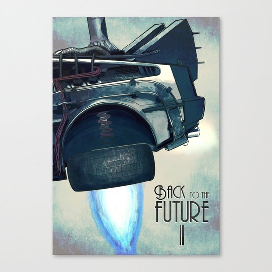 Back to the future II Canvas Print