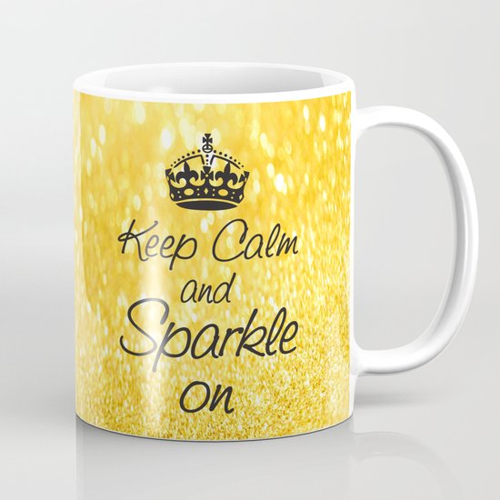 Keep Calm and Sparkle On Mug