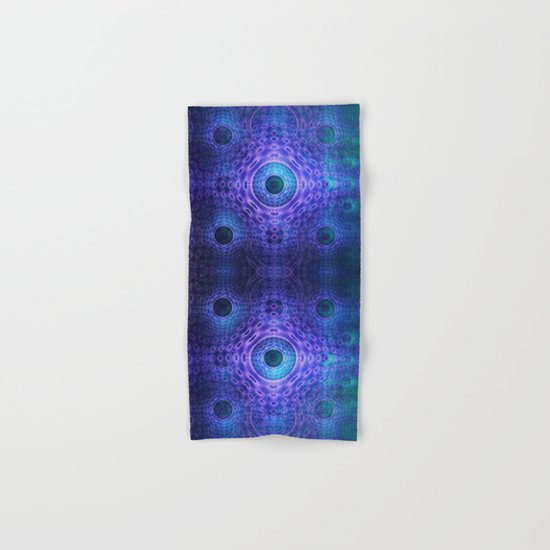 Groovy abstract with Circles and tribal patterns Hand & Bath Towel