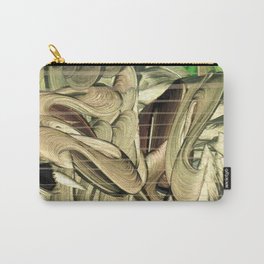 Balor Carry-All Pouch | Abstract, Feathers, Brown, Vintage, Swirls, Acrylic, Nature, Modern, Street Art, Watercolor 