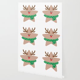 Reindeer star Wallpaper