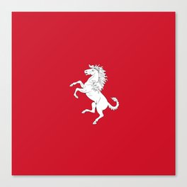 Flag of Kent Canvas Print