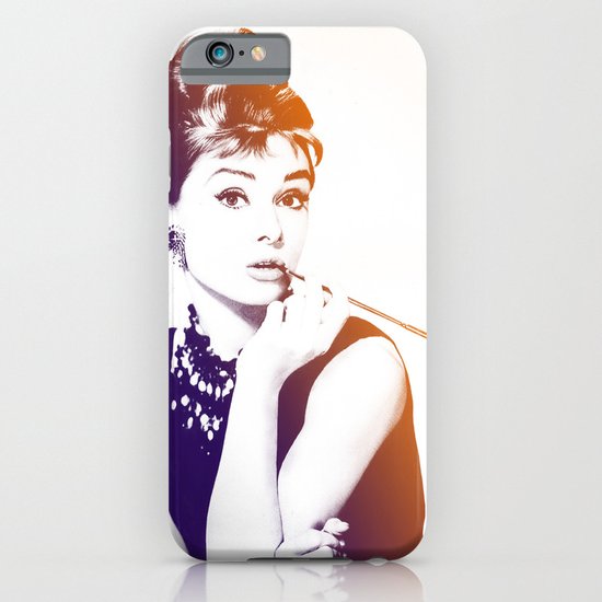 Audrey Hepburn iPhone & iPod Case