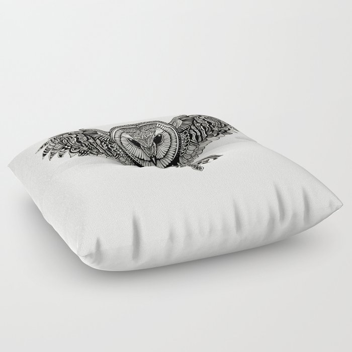 Barn Owl Floor Pillow