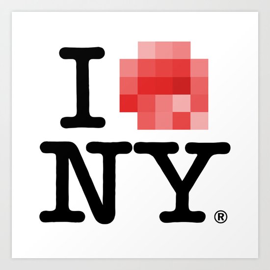 Censored Love Art Print