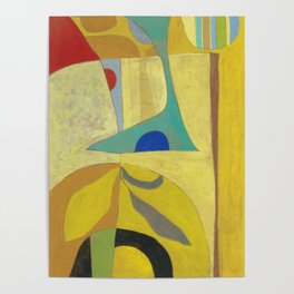 Exotic Yellow Poster