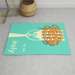by air Italy Rug