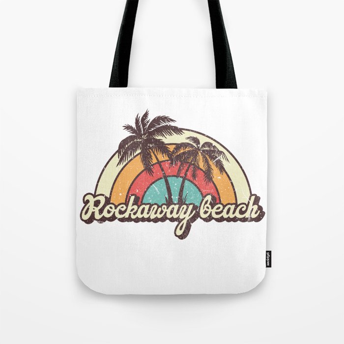 Rockaway beach beach city Tote Bag