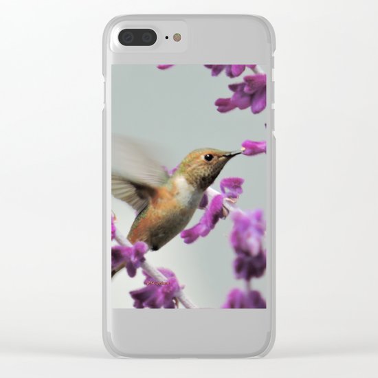 Slipping in for Another Sip Clear iPhone Case